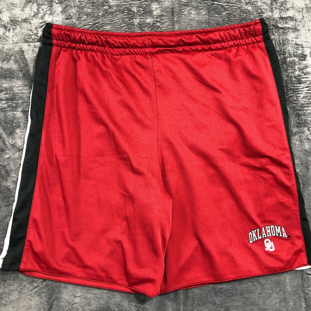 Steve & Barry's Oklahoma Sooners Shorts Mens XL Red Mesh NCAA Collegiate S20964